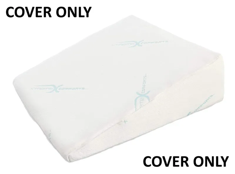 Xtreme Comforts Wedge Pillow Cover - Allergy-Friendly & Easy to Clean Cover - Fits Our (27 'x 25" x 7") Wedge Pillow - (Only Cover Included) — image 2